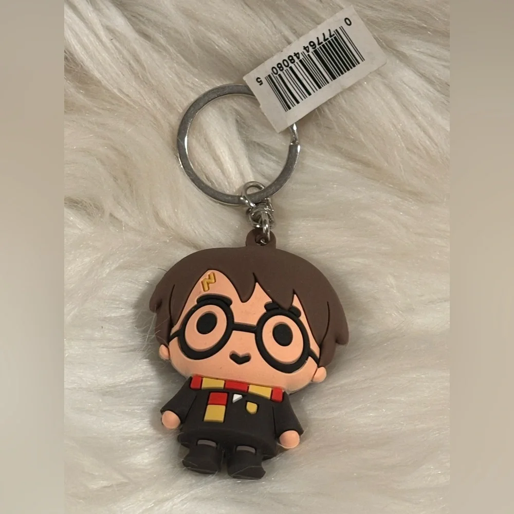 Harry Potter Soft Touch Plastic Keychain